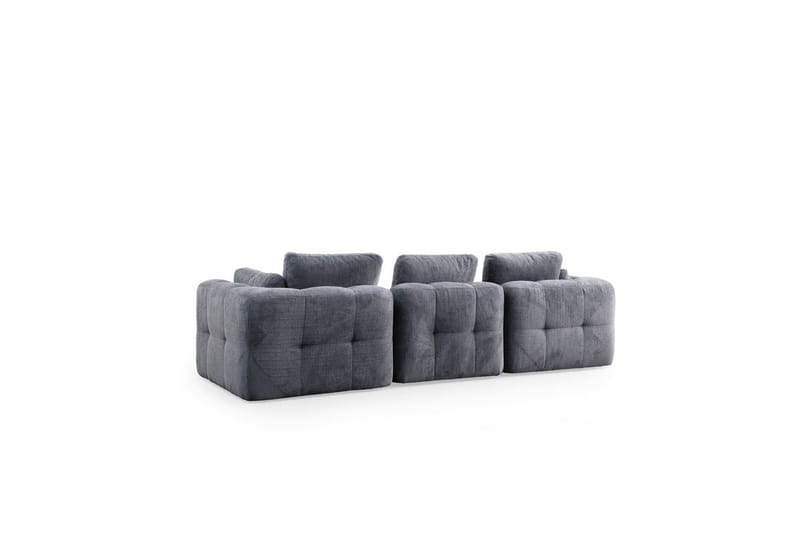 Yvara Sofa 3-sits - Grå - Møbler - Sofaer - 3 seter sofa