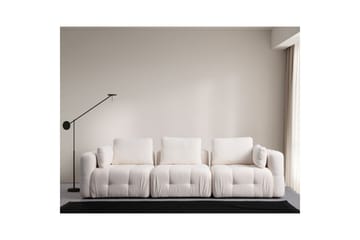 Yvara Sofa 3-sits - Hvit - Møbler - Sofaer - 3 seter sofa
