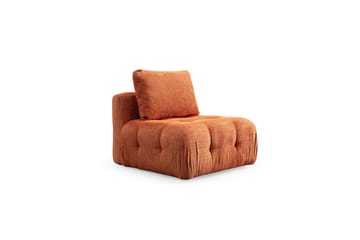 Yvara Sofa 3-sits - Oransje - Møbler - Sofaer - Modulsofaer - Komplett modulsofa