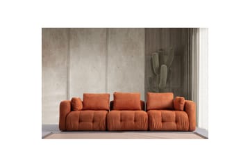 Yvara Sofa 3-sits - Oransje - Møbler - Sofaer - 3 seter sofa