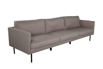 Zoom 3-seter Dyp Sofa 260 cm i Stoff - Brun - Møbler - Sofaer - 3 seter sofa