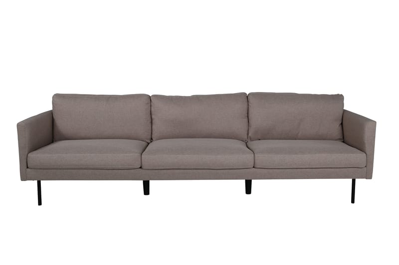 Zoom 3-seter Dyp Sofa 260 cm i Stoff, Brun