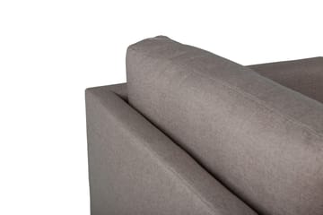 Zoom 3-seter Dyp Sofa 260 cm i Stoff - Brun - Møbler - Sofaer - 3 seter sofa