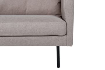 Zoom 3-seter Dyp Sofa 260 cm i Stoff - Brun - Møbler - Sofaer - 3 seter sofa