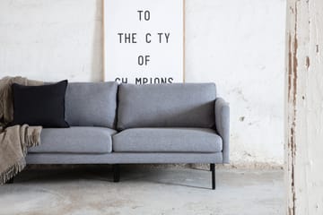 Zoom 3-seter Sofa i Stoff - Grå - Møbler - Sofaer - 3 seter sofa