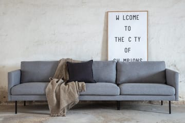 Zoom 3-seter Sofa i Stoff - Grå - Møbler - Sofaer - 3 seter sofa