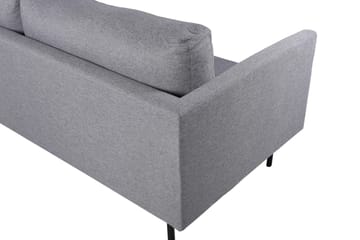 Zoom 3-seter Sofa i Stoff - Grå - Møbler - Sofaer - 3 seter sofa
