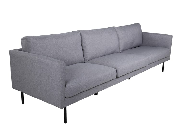 Zoom 3-seter Sofa i Stoff - Grå - Møbler - Sofaer - 3 seter sofa