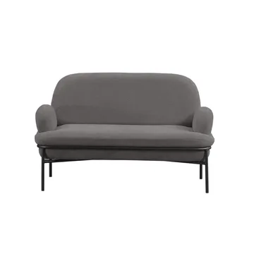 Zyricus 2-seters sofa Teddy - Grå - Møbler - Sofaer - 2 seter sofa