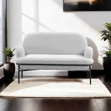 Zyricus 2-seters sofa Teddy - Hvit - Møbler - Sofaer - 2 seter sofa