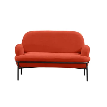 Zyricus 2-seters sofa Teddy - Teglrød - Møbler - Sofaer - 2 seter sofa