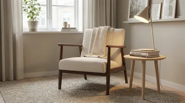 Ängsbro Lenestol - Beige - Møbler - Stoler - Lenestoler