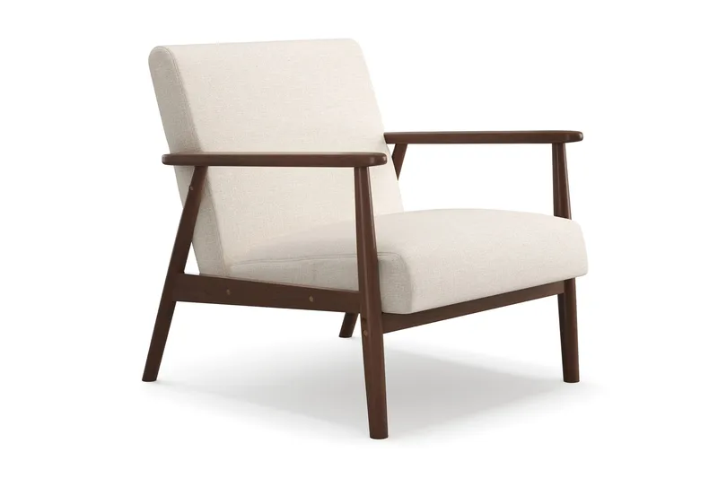 Ängsbro Lenestol Stoff, Beige