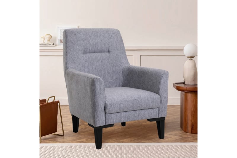 Wyong Lenestol - Grå - Møbler - Stoler - Lenestoler