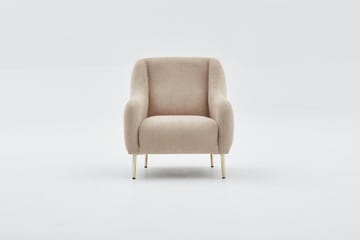 Devika Lenestol - Beige - Møbler - Stoler - Lenestoler