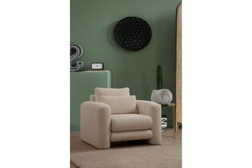 Makhan Lenestol - Lys beige - Møbler - Stoler - Lenestoler