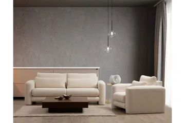 Makhan Lenestol - Lys beige - Møbler - Stoler - Lenestoler