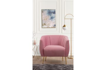 Caraquet Lenestol - Rosa - Møbler - Stoler - Lenestoler