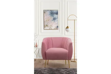 Caraquet Lenestol - Rosa - Møbler - Stoler - Lenestoler