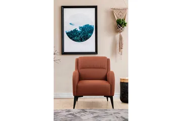 Daler Lenestol - Rød - Møbler - Stoler - Lenestoler