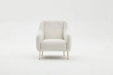 Devika Lenestol - Lys beige - Møbler - Stoler - Lenestoler