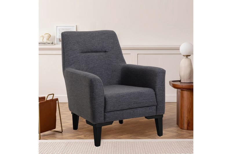 Wyong Lenestol - Antrasitt - Møbler - Stoler - Lenestoler