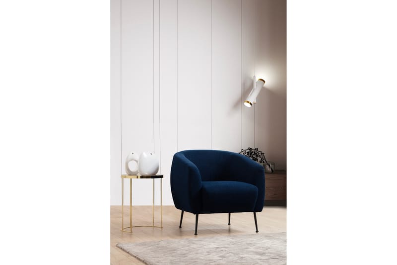 Revelstoke Lenestol - Blå - Møbler - Stoler - Lenestoler