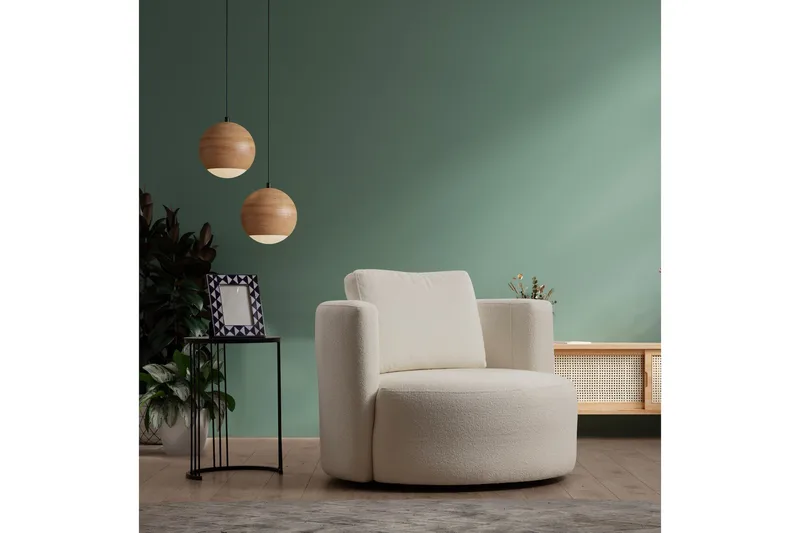 Azoula Lenestol - Beige - Møbler - Stoler - Lenestoler