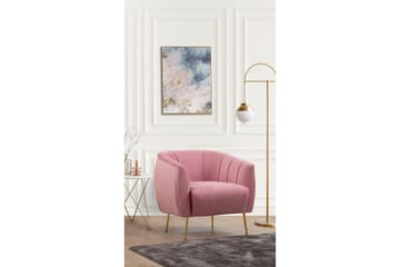 Caraquet Lenestol - Rosa - Møbler - Stoler - Lenestoler