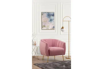 Caraquet Lenestol - Rosa - Møbler - Stoler - Lenestoler