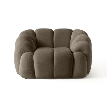 1-Seat Sofa Atelier Del Sofa Brun - Møbler - Stoler - Lenestoler