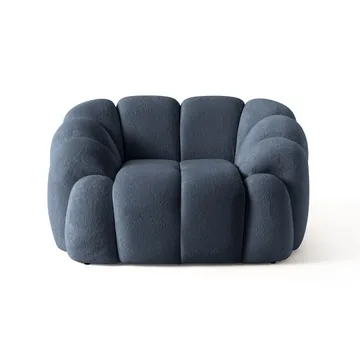 1-Seat Sofa Atelier Del Sofa Marineblå - Mørk blå - Møbler - Stoler - Lenestoler
