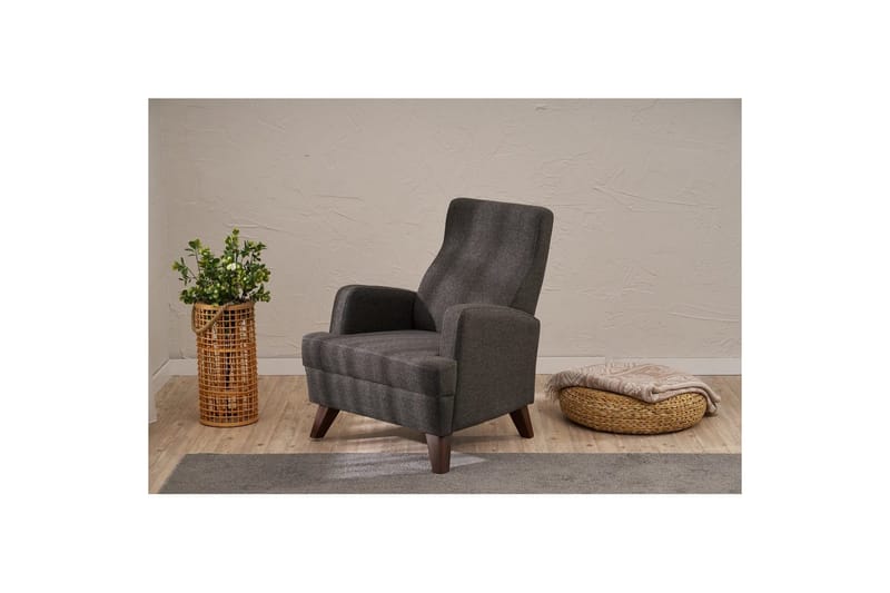 1-seters Sofa Iroulport Antrasitt - Antrasitt - Møbler - Stoler - Lenestoler