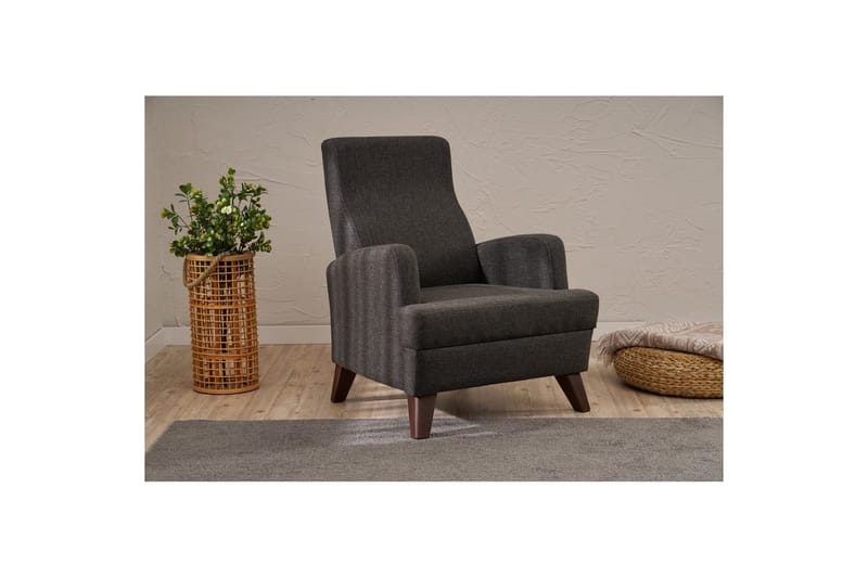 1-seters Sofa Iroulport Antrasitt - Antrasitt - Møbler - Stoler - Lenestoler