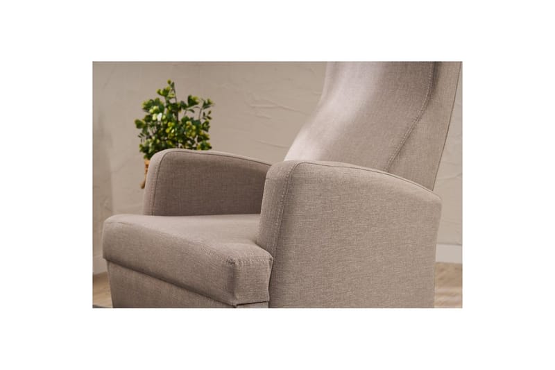 1-seters Sofa Iroulport Beige - Beige - Møbler - Stoler - Lenestoler