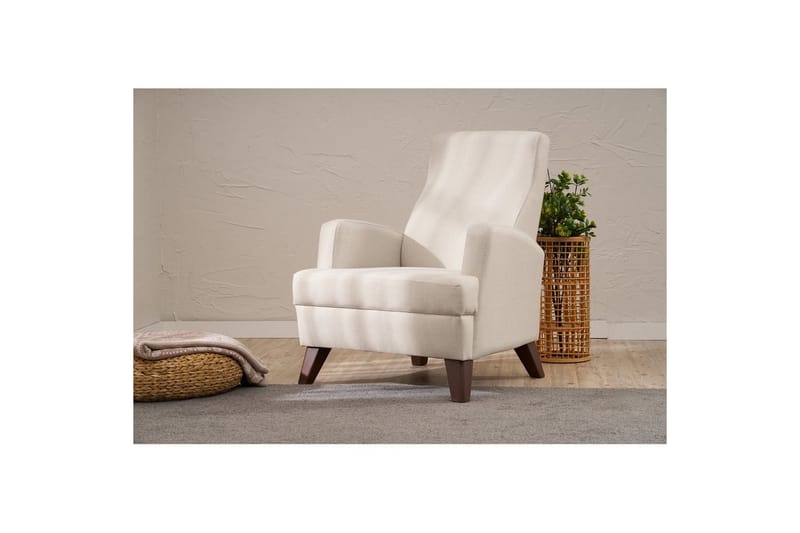 1-seters Sofa Iroulport Krem - Krem - Møbler - Stoler - Lenestoler