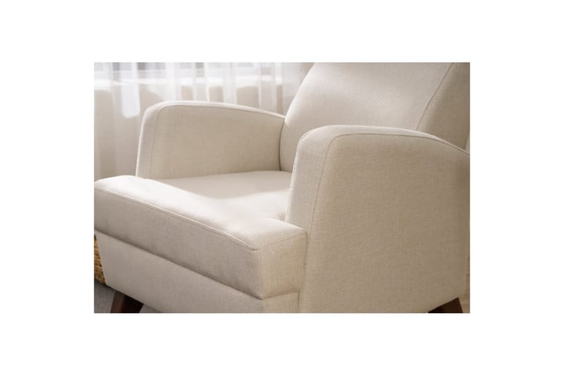 1-seters Sofa Iroulport Krem - Krem - Møbler - Stoler - Lenestoler