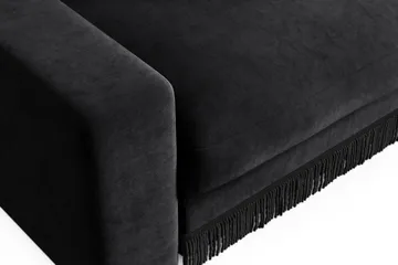 Adelsö by Gynning Dyp Lenestol i fløyel - Svart - Møbler - Stoler - Lenestoler