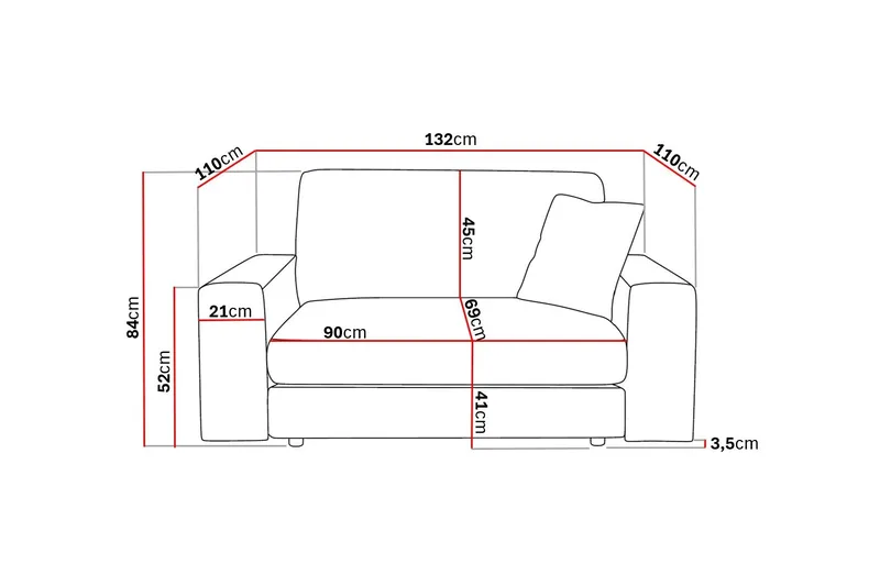 Adelsö by Gynning Dyp Lenestol i Manchester - Beige - Møbler - Stoler - Lenestoler