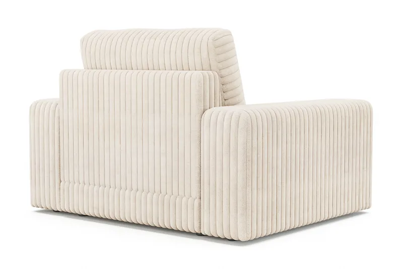 Adelsö by Gynning Dyp Lenestol i Manchester - Beige - Møbler - Stoler - Lenestoler