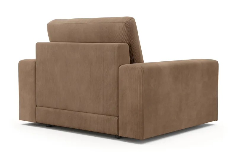 Adelsö by Gynning Dyp Lenestol i Manchester - Brun - Møbler - Stoler - Lenestoler