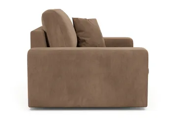 Adelsö by Gynning Dyp Lenestol i Manchester - Brun - Møbler - Stoler - Lenestoler