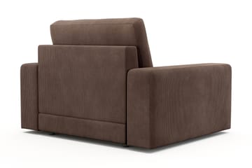 Adelsö by Gynning Dyp Lenestol i Manchester - Brun - Møbler - Stoler - Lenestoler