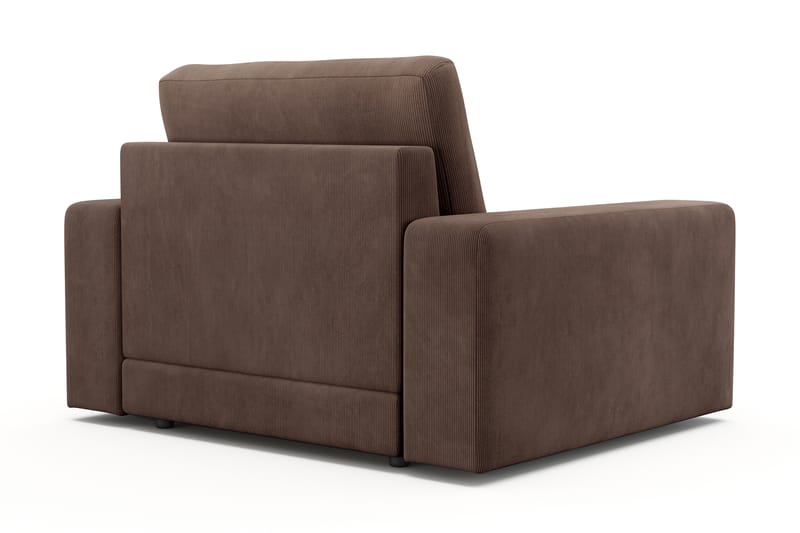 Adelsö by Gynning Dyp Lenestol i Manchester - Brun - Møbler - Stoler - Lenestoler