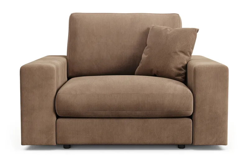 Adelsö by Gynning Dyp Lenestol i Manchester, Brun