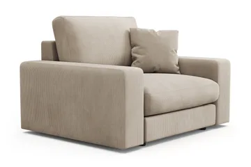 Adelsö by Gynning Dyp Lenestol i Manchester - Greige - Møbler - Stoler - Lenestoler