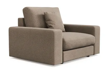 Adelsö by Gynning Dyp Lenestol i stoff - Brun - Møbler - Stoler - Lenestoler