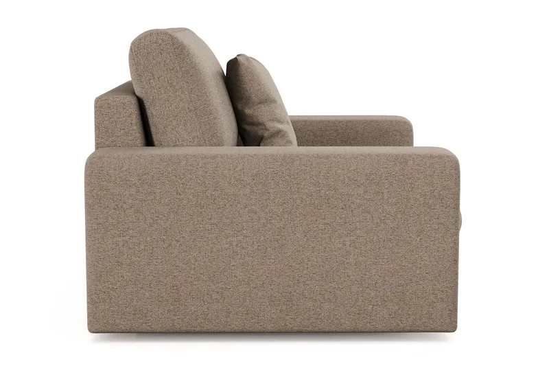 Adelsö by Gynning Dyp Lenestol i stoff - Brun - Møbler - Stoler - Lenestoler