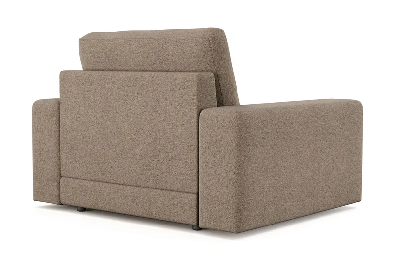 Adelsö by Gynning Dyp Lenestol i stoff - Brun - Møbler - Stoler - Lenestoler