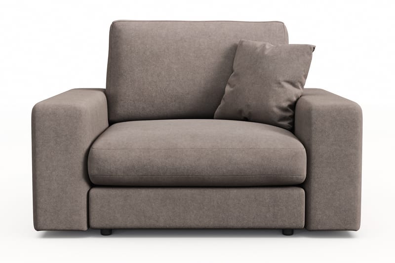 Adelsö by Gynning Dyp Lenestol i stoff - Brun - Møbler - Stoler - Lenestoler